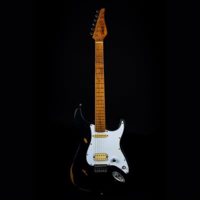 JET GUITARS JS-800 E-Gitarre, black distressed for sale