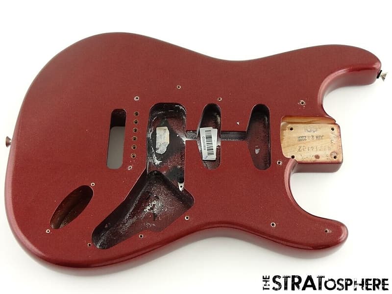 2022 American Performer Fender Stratocaster Strat BODY USA Guitar Aubergine!