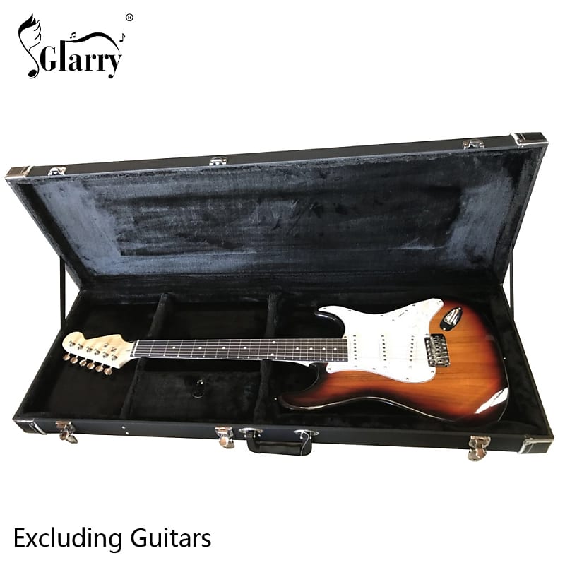 Glarry Electric Guitar Hard Shell Lockable Carrying Case 2021 Reverb