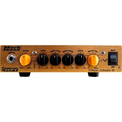 Markbass Nano Mark II 300W Bass Amplifier Head Gold for sale