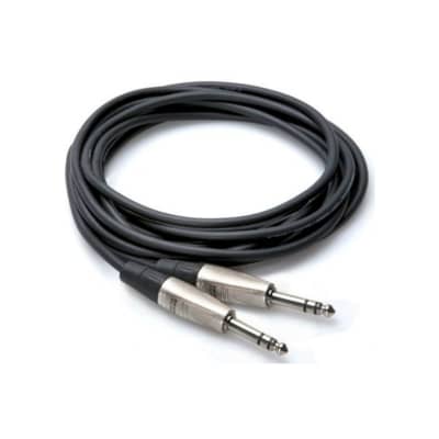 Hosa HSS-010 REAN 1/4" TRS to Same Pro Balanced Interconnect Cable - 10'