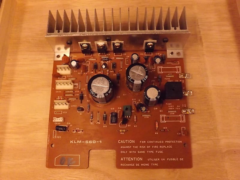 Korg DW 6000 parts / KLM-660 Power Board (we buy your old parts.) image 1