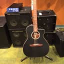 Fender Newporter Special (Display Model) California Series Acoustic Guitar with Bag - MATTE BLACK