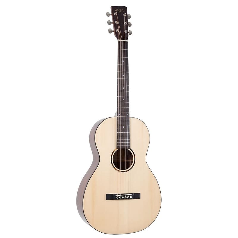 Recording King RP-G6 Solid Top Single-0 Body Acoustic Guitar, Natural image 1