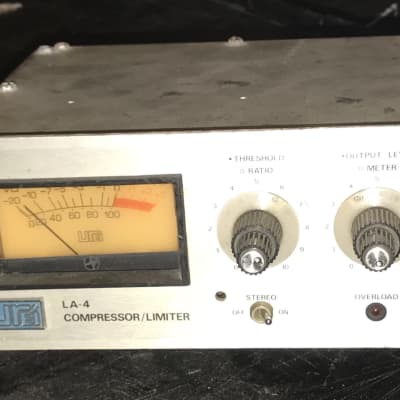 URIE Universal audio LA4 compressor limiter 60's 70's 80's Silver image 3