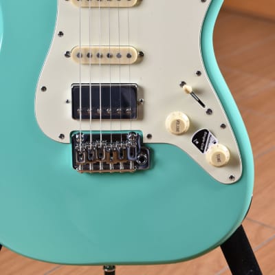 Schecter Traditional Route 66 Kingman HSS Surf Green image 7