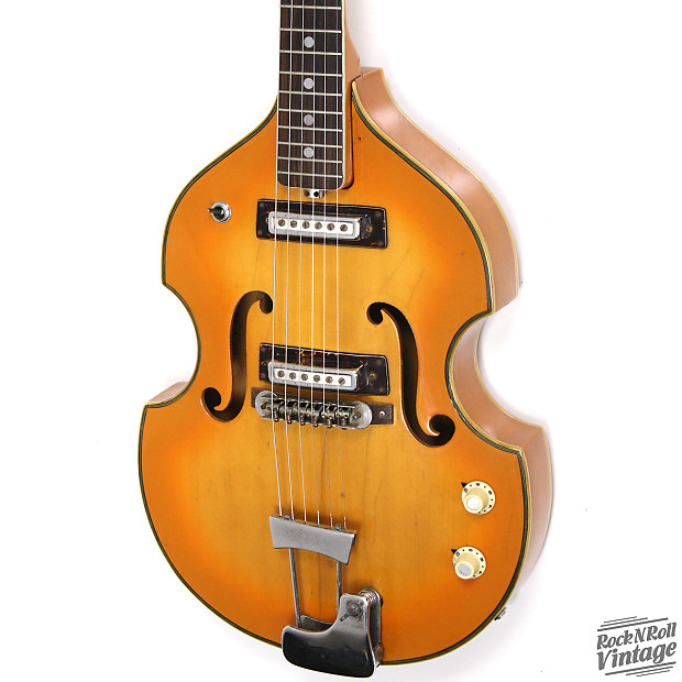 Violin shaped guitar sale
