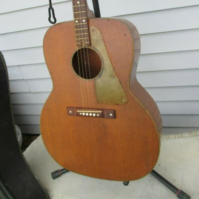 Vintage Orpheum Tenor Acoustic Guitar For Parts or Repair image 11