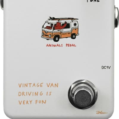 Animals Pedal Vintage Van Driving is Very Fun V2 Pedal w/ Patch