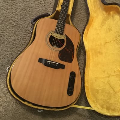 vintage Epiphone PR-200 acoustic-electric guitar 1980s