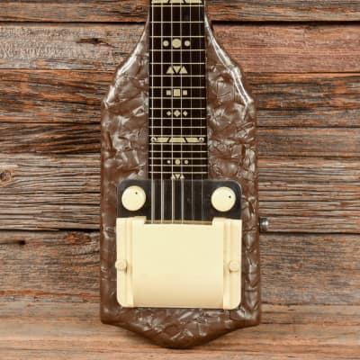 Supro Brown Lap Steel  1958 for sale