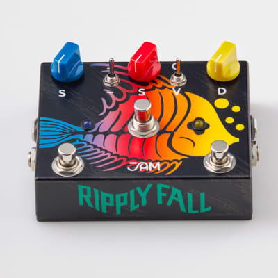 JAM Pedals Ripply Fall Bass Chorus / Vibrato / Phaser Pedal [New] image 1