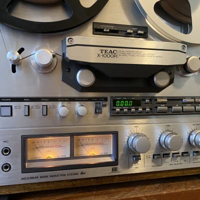 Teac X-1000R Auto Reverse Reel to Reel Demonstration Video. 