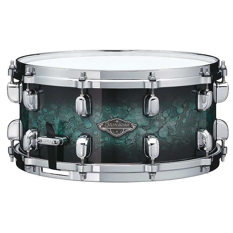 Tama MBSS65-MSL Starclassic Performer Snare 14"x6,5" Molten Steel Blue Burst - Snare Drum image 1