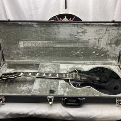 ESP LTD Deluxe EC-1007ET 7-string Guitar with Evertune bridge & Fishman Fluence pickups + Case 2018 - Black for sale