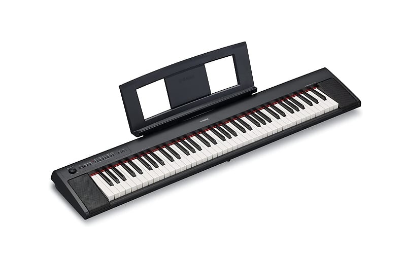 Yamaha Piaggero 76-Key Digital Piano, Black NP-32B