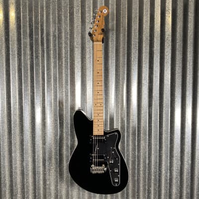 Reverend Jetstream HB Midnight Black Guitar #61151 image 2