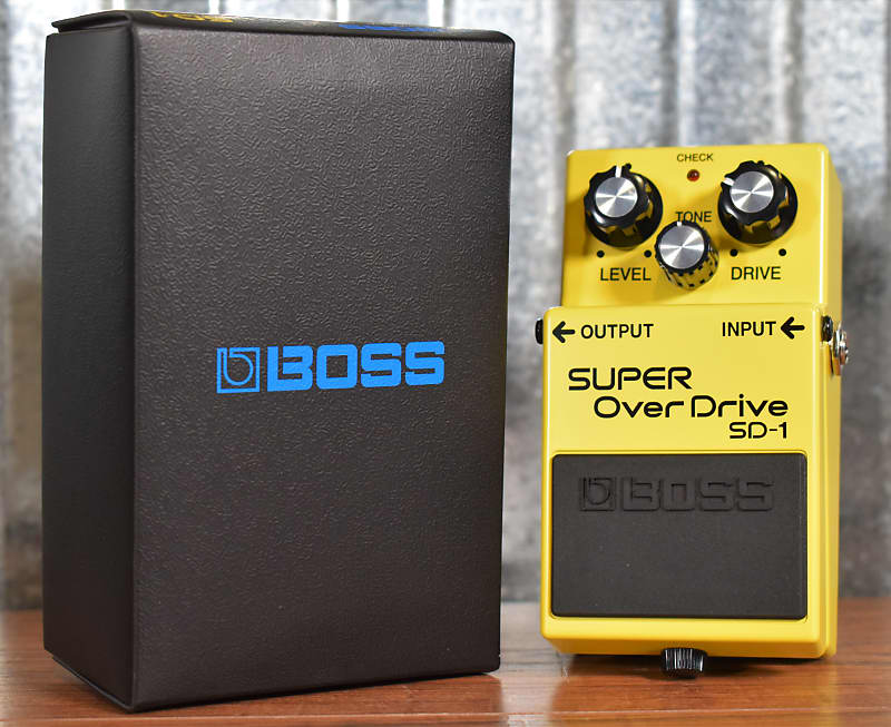 Boss SD-1 Super Overdrive Guitar Effect Pedal image 1