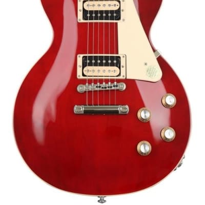 Gibson Les Paul Classic Electric Guitar Translucent Cherry (E13) image 2