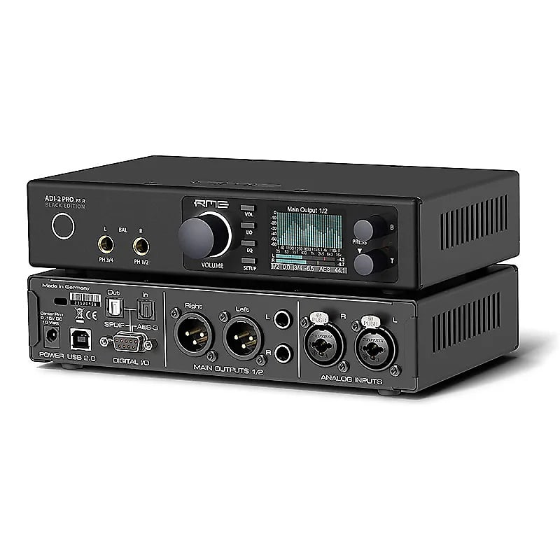 RME ADI-2 PRO FS R Black Edition AD/DA Converter | Reverb
