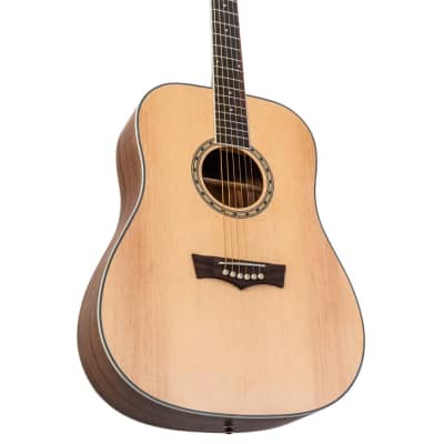 Peavey DW-2 Delta Woods Solid Spruce Top Dreadnought Acoustic Guitar  #03620290 image 7
