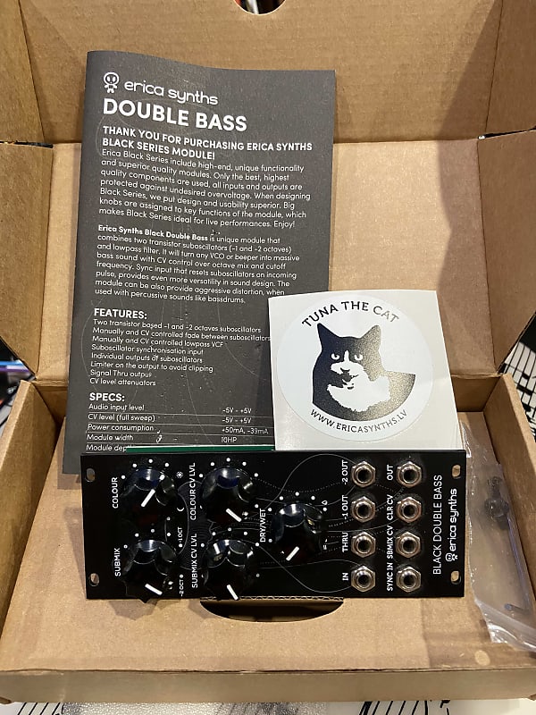 Erica Synths Black Double Bass