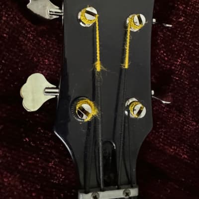 Hohner Barth Black Widow Bass Guitar - Fretless - Semi | Reverb