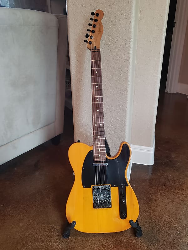 Squier bullet on sale telecaster butterscotch