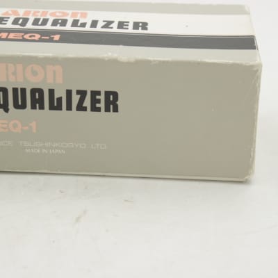 Arion Equalizer MEQ-1 Vintage w/ Box - NOS - Guitar Effects EQ Pedal image 11