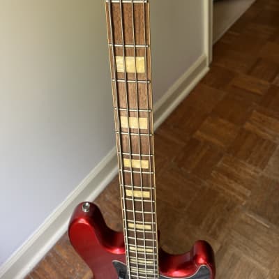 Harmony H75MR 1970s Candy Apple Red image 4