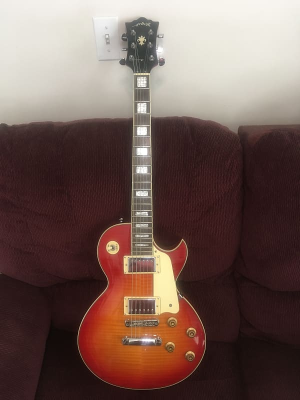 Arbor Les Paul custom - Cherry Burst | Reverb