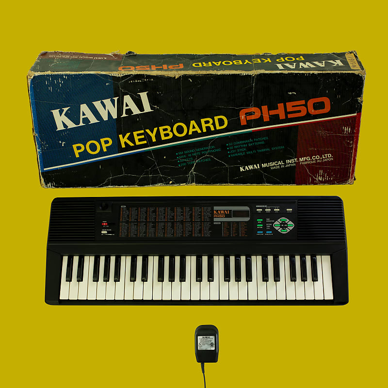 Kawai PH50 Pop Keyboard + Original Box + PSU Reverb