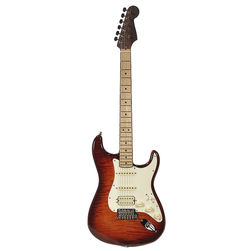 Fender American Select Stratocaster HSS Exotic Flame 2014 image 1