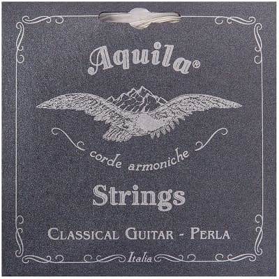 Aquila AQUILA 38C Perla Classical Guitar Set Superior Saiten für Konzertgitarre for sale