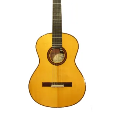 Guitarra flamenca profesional de ARCE RIZADO y pino de muy alta calidad. for sale