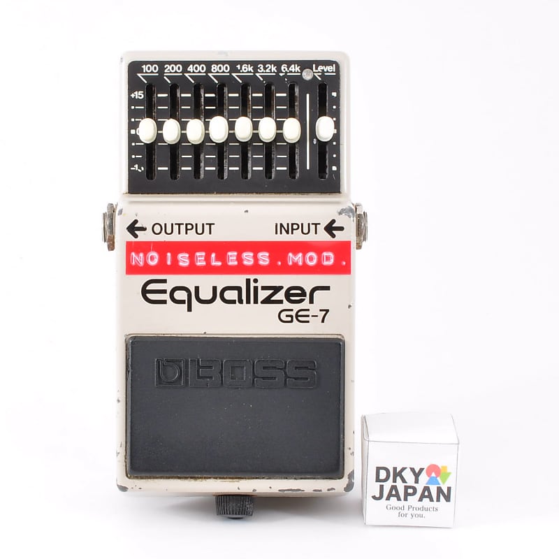 Boss GE-7 Graphic EQ 1981 - 1992 Made In Japan | Reverb UK