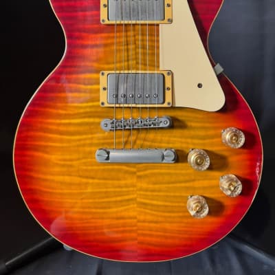 1993 Orville Les Paul Standard LPS80 F Cherry Burst Flame