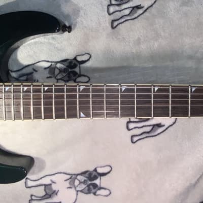 Reduced!  1997 Jackson Archtop Dinky DK-2 in Metallic Forrest Green Finish! EMGs! image 2