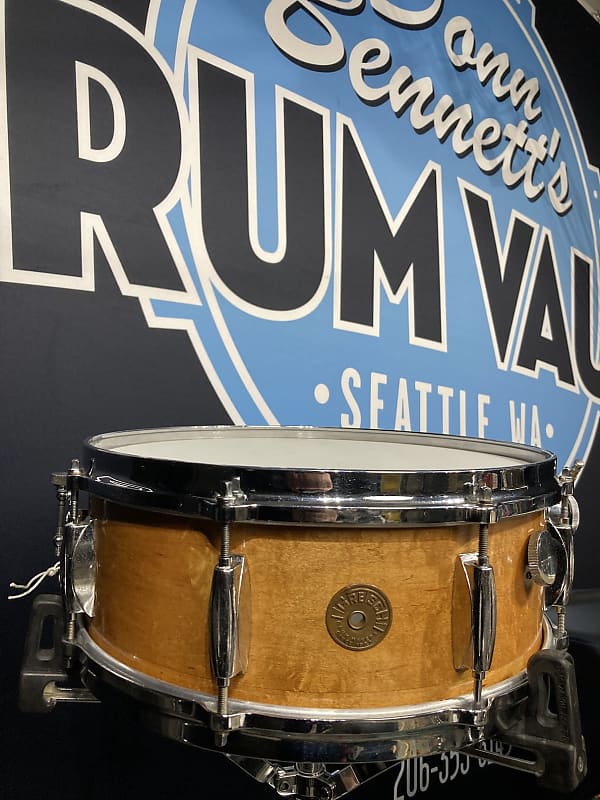 Gretsch - 14x5" Snare Drum 1960's - Natural image 1
