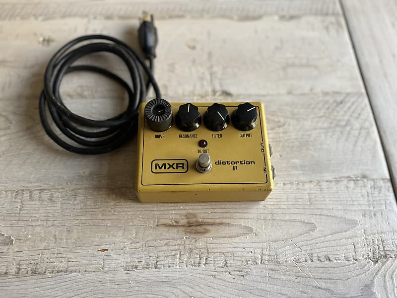 MXR MX-142 Distortion II 1979 - 1984 - Yellow