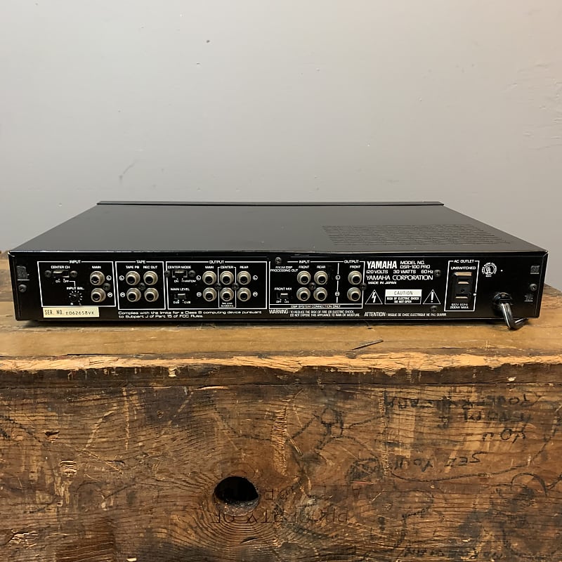 Yamaha DSR-100 Pro Surround sound Digital Processor MIJ | Reverb