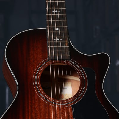Taylor 322ce Grand Concert Acoustic Electric Guitar Shaded Edgeburst V-Class image 3