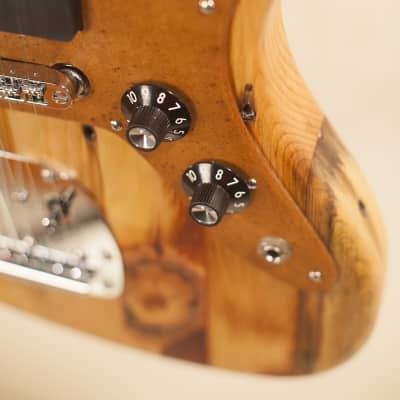 Strack Guitars Jazzmaster  Rustic Reclaimed Pine Douglas Fir handmade custom image 2
