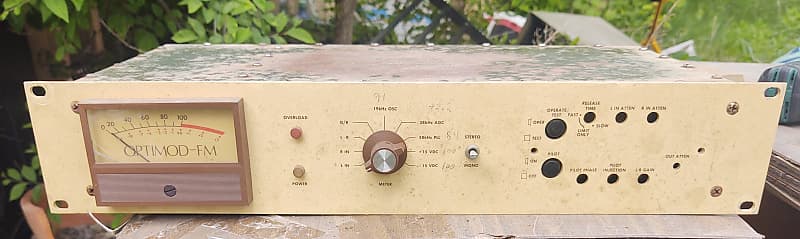 Orban 8000A Optimod-FM Broadcast Audio Processor Limiter | Reverb