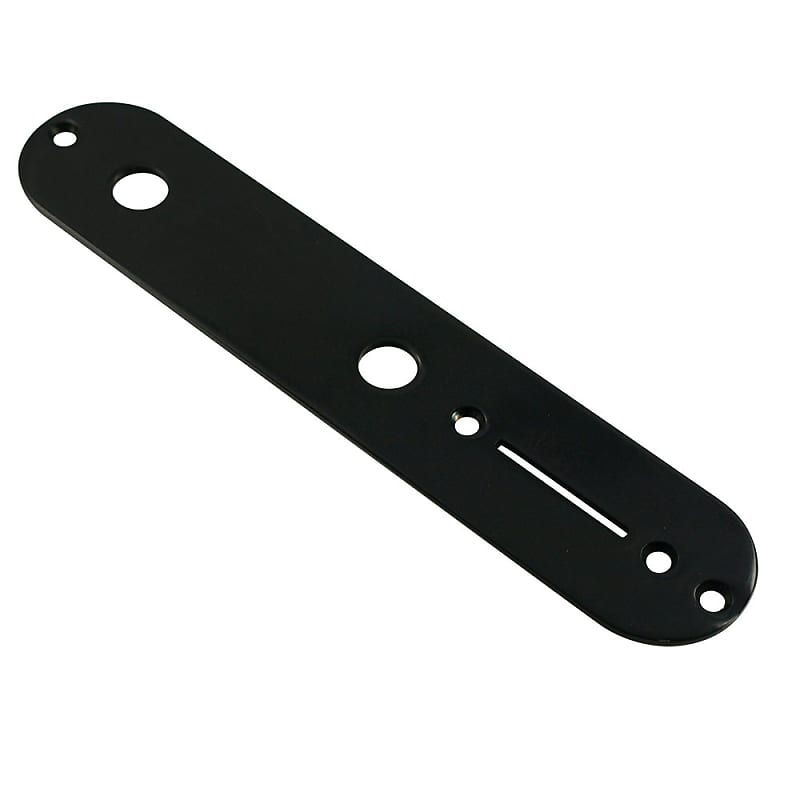 Control Plate for Fender Telecaster, Black | Reverb