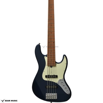 Bacchus WJB5-630-RSM/M-Act DLPB 5-String Active Bass Universe Series  Roasted maple neck | Reverb