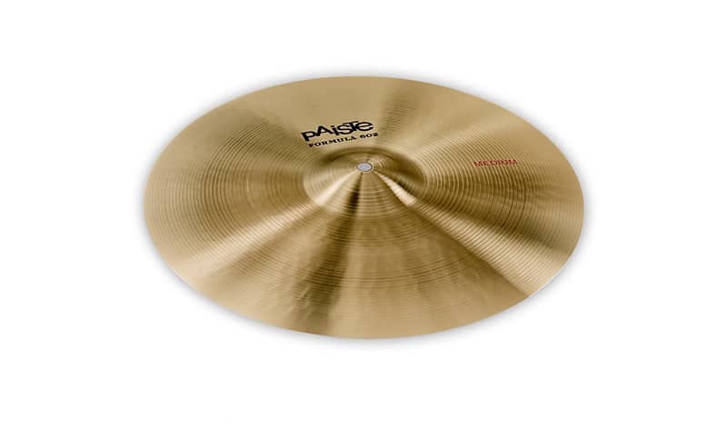 Paiste Formula 602 16 Medium Crash Cymbal | Reverb