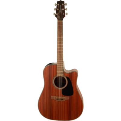 USED Takamine - GD11MCE G-Series - Dreadnought Acoustic-Electric Guitar - Sapele Top - Natural Satin image 2