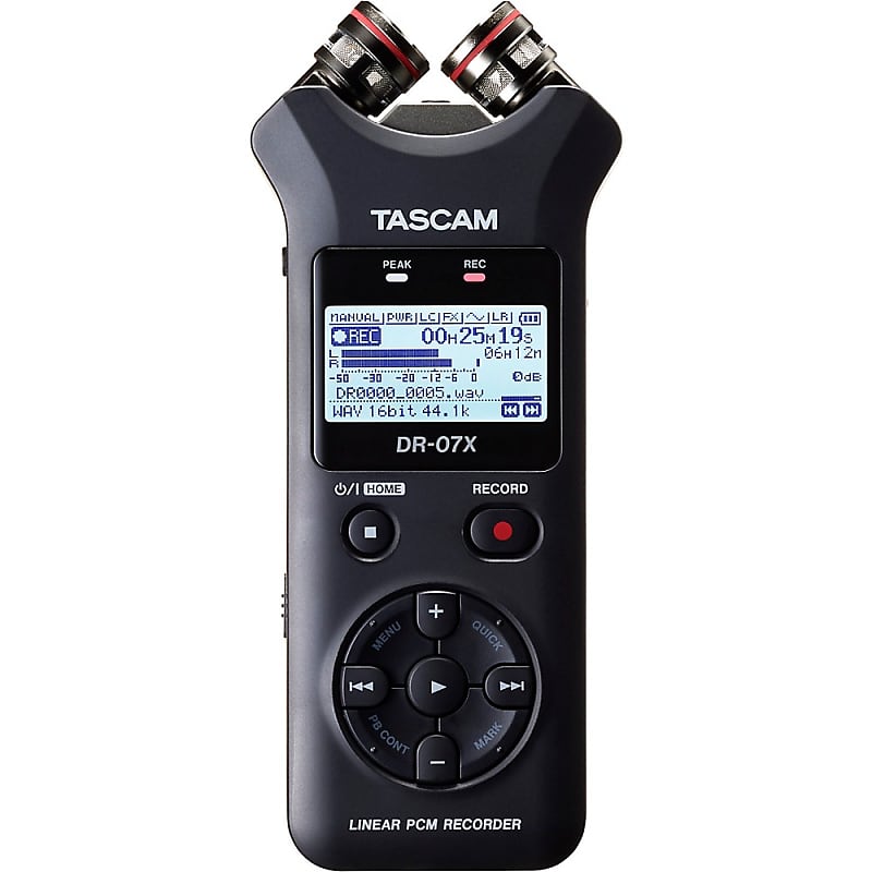 TASCAM DR-07X Portable Digital Recorder image 1