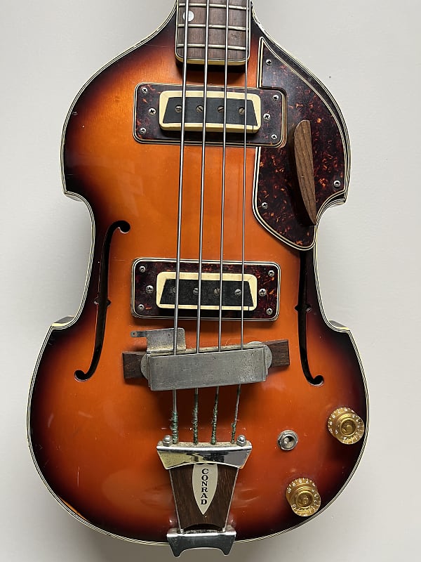 Conrad Violin Bass - Sunburst image 1